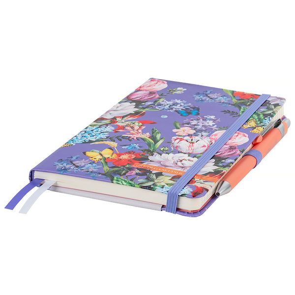 Notebook Partner Olga Selyshcheva, Secret Garden 8621-2-A-OS, 125x195 mm, 96 sheets,  squared
