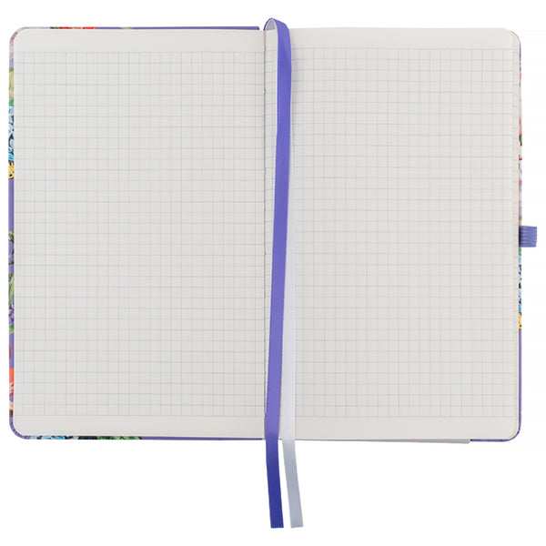 Notebook Partner Olga Selyshcheva, Secret Garden 8621-2-A-OS, 125x195 mm, 96 sheets,  squared