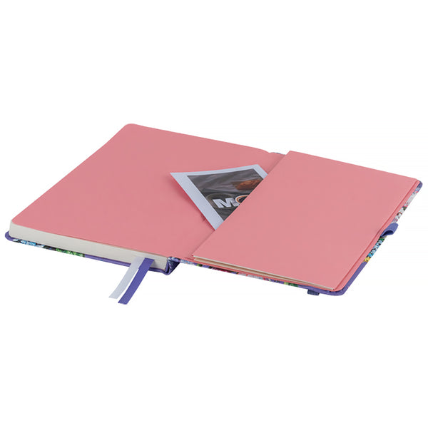 Notebook Partner Olga Selyshcheva, Secret Garden 8621-2-A-OS, 125x195 mm, 96 sheets,  squared
