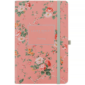 Notizbuch Partner Laura Ashley, Charming 8621-64-A-LA, 125x195 mm, 96 Blatt, Zelle