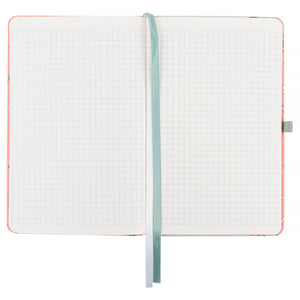 Notizbuch Partner Laura Ashley, Charming 8621-64-A-LA, 125x195 mm, 96 Blatt, Zelle