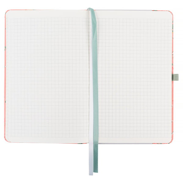 Notizbuch Partner Laura Ashley, Charming 8621-64-A-LA, 125x195 mm, 96 Blatt, Zelle