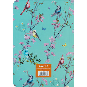 Notebook Axent Spring 8700-9-A-OS, A5, 80 sheets,  squared