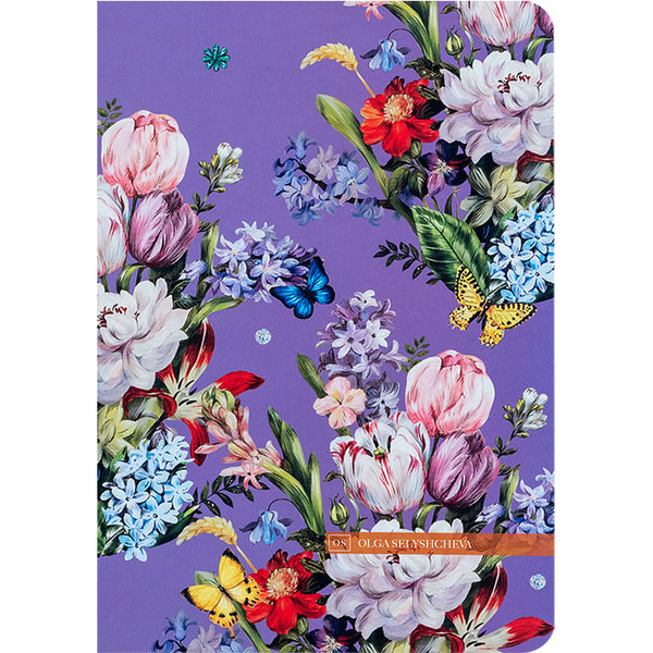 Notizbuch Axent Secret Garden 8700-10-A-OS, A5, 80 Blatt, Zelle