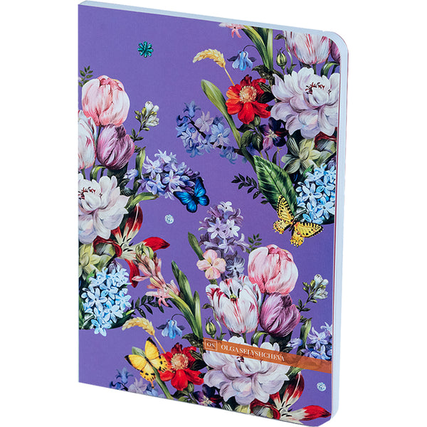 Notizbuch Axent Secret Garden 8700-10-A-OS, A5, 80 Blatt, Zelle