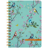 Spiral notebook Axent Olga Selyshcheva, Spring 8470-1-A-OS, A5, 80 sheets, squared, hard cover