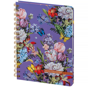 Spiral notebook Axent Olga Selyshcheva, Secret 8470-2-A-OS, A5, 80 sheets, squared, hard cover