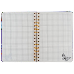 Spiral notebook Axent Olga Selyshcheva, Secret 8470-2-A-OS, A5, 80 sheets, squared, hard cover