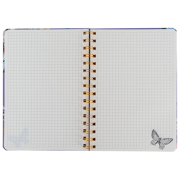 Spiral notebook Axent Olga Selyshcheva, Secret 8470-2-A-OS, A5, 80 sheets, squared, hard cover