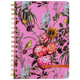 Spiral notebook Axent Olga Selyshcheva, Summer 8470-3-A-OS, A5, 80 sheets, squared, hard cover