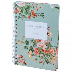Spiralnotizbuch Axent Laura Ashley, Timeless 8470-4-A-LA, A5, 80 Blatt, Zelle, Hardcover