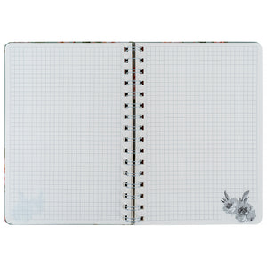 Spiralnotizbuch Axent Laura Ashley, Timeless 8470-4-A-LA, A5, 80 Blatt, Zelle, Hardcover