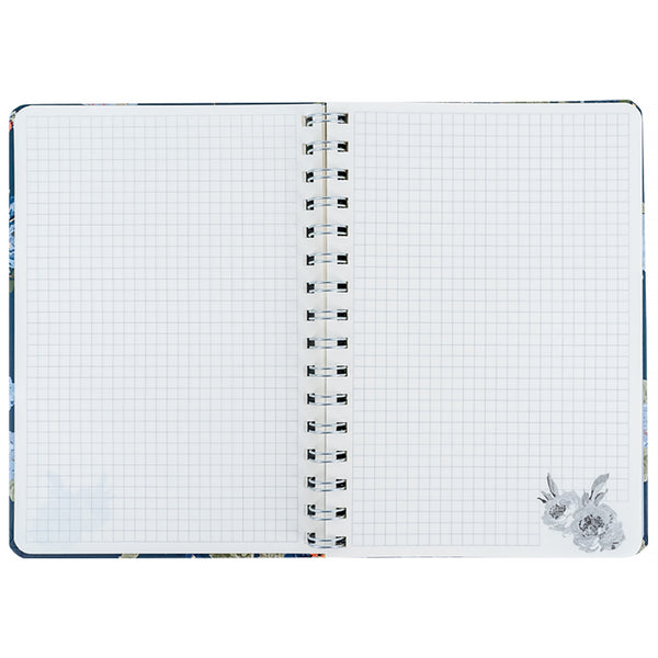Spiralnotizbuch Axent Laura Ashley, Gorgeous 8470-5-A-LA, A5, 80 Blatt, Zelle, Hardcover