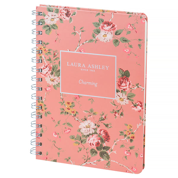 Spiralnotizbuch Axent Laura Ashley, Charming 8470-6-A-LA, A5, 80 Blatt, Zelle, Hardcover