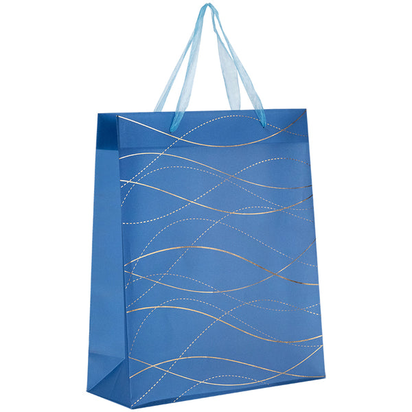 Plastik-Geschenkpaket Axent Waves-2 8504-30-A, 32x27 cm