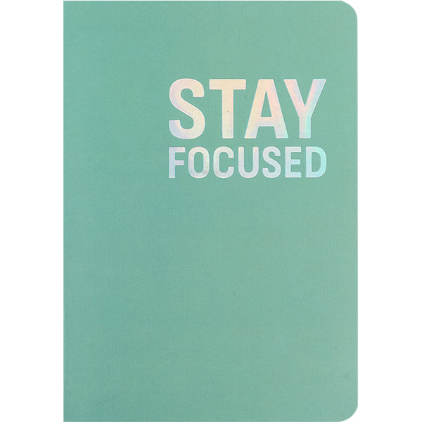 Notebook Axent Motivation 8700-15-A, A5, 80 sheets,  squared, Stay Focused