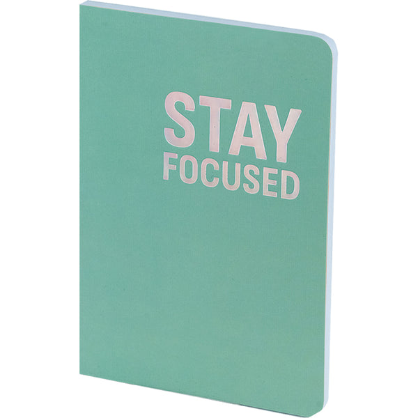 Notebook Axent Motivation 8700-15-A, A5, 80 sheets,  squared, Stay Focused