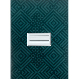 Notebook for notes Axent 4781-1-A, A4, 48 sheets, squared, dark green