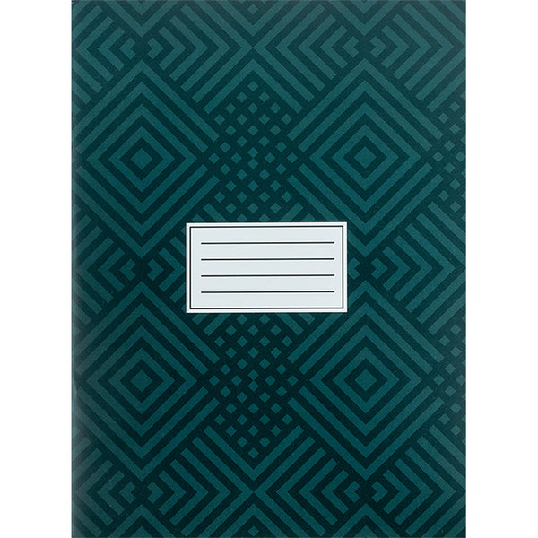 Notebook for notes Axent 4781-1-A, A4, 48 sheets, squared, dark green