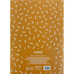 Notebook for notes Axent 4782-3-A, A4, 96 sheets, squared, yellow