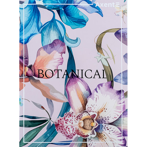 Notebook für notizen Axent 4782-8-A, A4, 96 blätter, zelle, Botanische