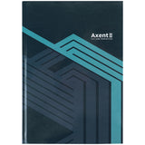 Notizbuch Axent Lines 8422-580-A, A4, 96 Blatt, Zelle, grau