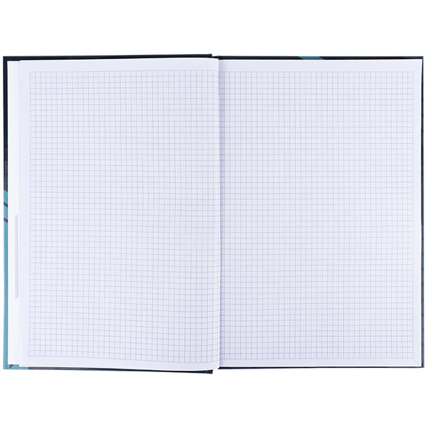 Notebook Axent Lines 8422-580-A, A4, 96 sheets,  squared, grey