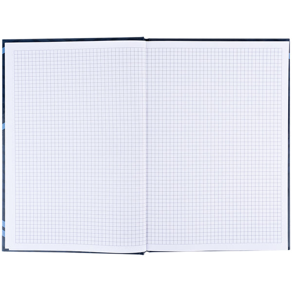 Notebook Axent Lines 8422-581-A, A4, 96 sheets,  squared, blue
