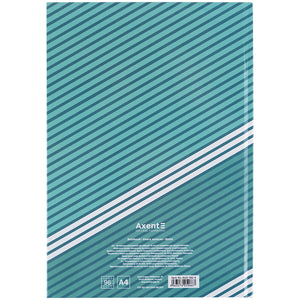 Notebook Axent Lines 8422-582-A, A4, 96 sheets,  squared, green