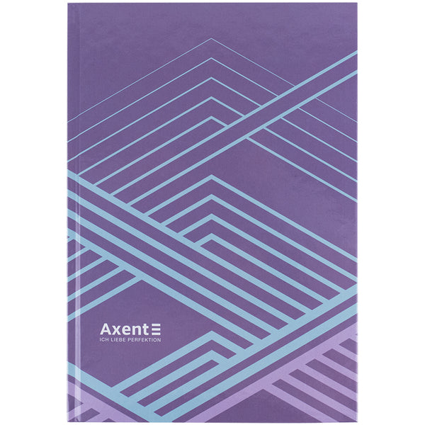 Notizbuch Axent Lines 8422-583-A, A4, 96 Blatt, Zelle, lila
