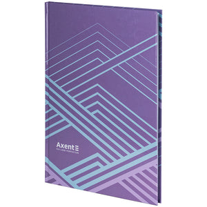 Notizbuch Axent Lines 8422-583-A, A4, 96 Blatt, Zelle, lila