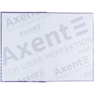 Notizbuch Axent Lines 8422-583-A, A4, 96 Blatt, Zelle, lila