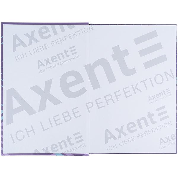 Notizbuch Axent Lines 8422-583-A, A4, 96 Blatt, Zelle, lila