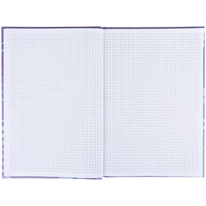 Notizbuch Axent Lines 8422-583-A, A4, 96 Blatt, Zelle, lila