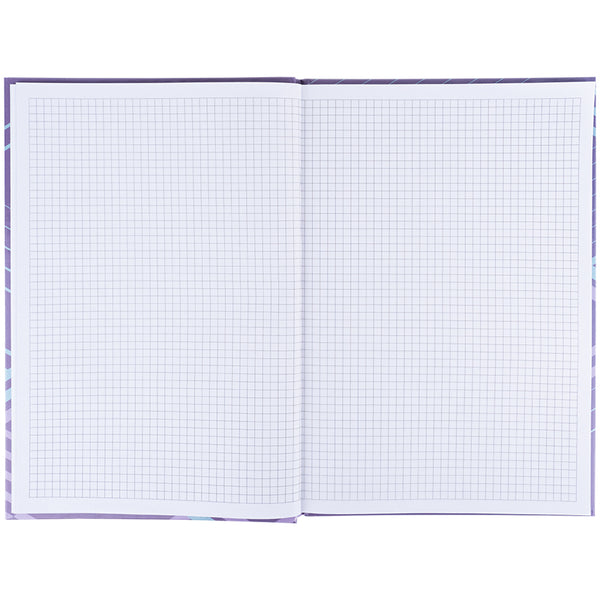 Notizbuch Axent Lines 8422-583-A, A4, 96 Blatt, Zelle, lila