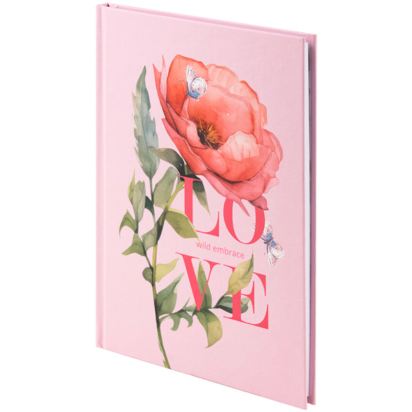 Notizbuch Axent Love 8459-6-A, A5, 96 Blätter, Zelle, Hardcover