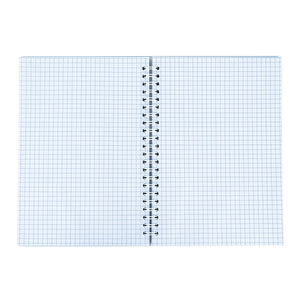 Spiral notebook Axent 8032-29-A, A5, 96 sheets, squared, hard cover