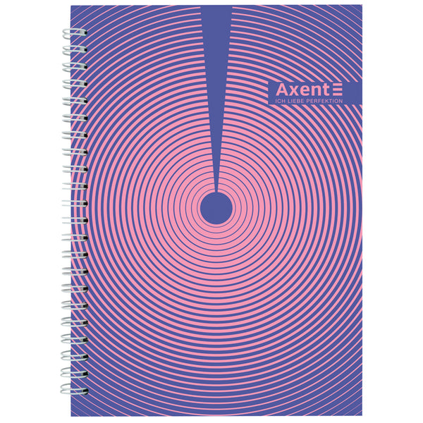 Spiralnotizbuch Axent 8032-30-A, A5, 96 Blatt, Zelle, Hardcover