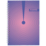 Spiralnotizbuch Axent 8032-30-A, A5, 96 Blatt, Zelle, Hardcover