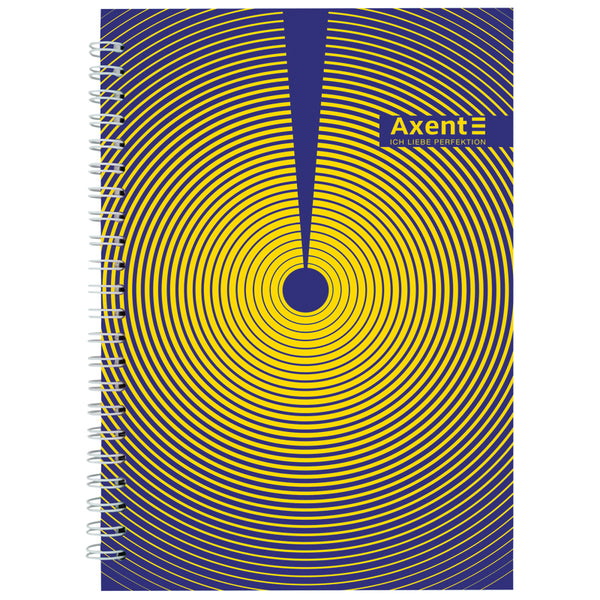 Spiralnotizbuch Axent 8032-31-A, A5, 96 Blatt, Zelle, Hardcover
