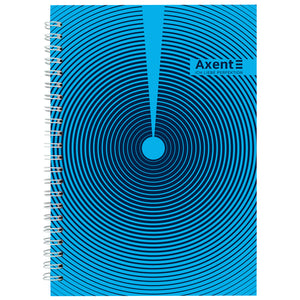 Spiralnotizbuch Axent 8032-32-A, A5, 96 Blatt, Zelle, Hardcover