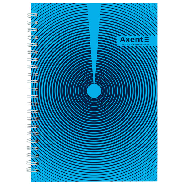 Spiralnotizbuch Axent 8032-32-A, A5, 96 Blatt, Zelle, Hardcover