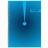 Spiralnotizbuch Axent 8032-32-A, A5, 96 Blatt, Zelle, Hardcover