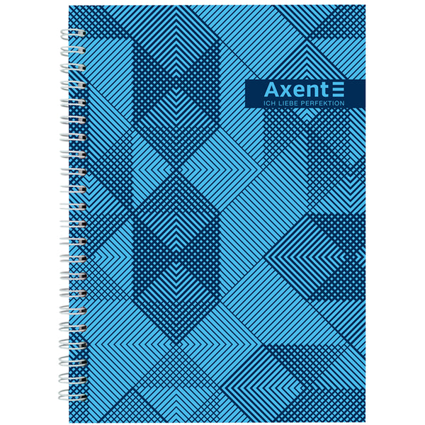 Spiralnotizbuch Axent 8032-33-A, A5, 96 Blatt, Zelle, Hardcover