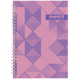 Spiralnotizbuch Axent 8032-36-A, A5, 96 Blätter, Zelle, Hardcover