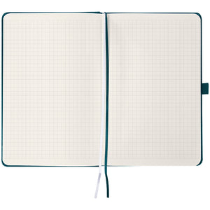 Notebook Axent Partner Volya 8201-31-5-A, 125x195 mm, 96 sheets,  squared, malachite