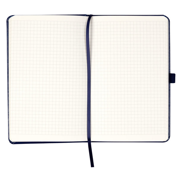Notebook Axent Partner Coat of arms 8201-02-6-A, 125x195 mm, 96 sheets,  squared, blue