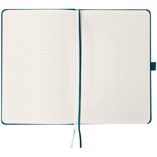 Notebook Axent Partner Вишиванка 8201-31-7-A, 125x195 mm, 96 sheets,  squared, malachite