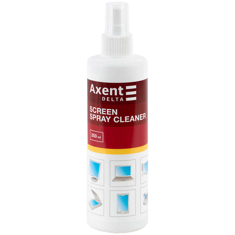 Screen spray cleaner Axent Delta D5304, 250 ml